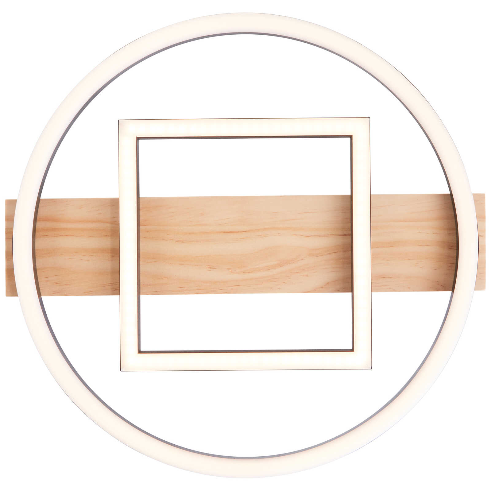 Deckenleuchte aus Holz - Leopold 3 – Braun
