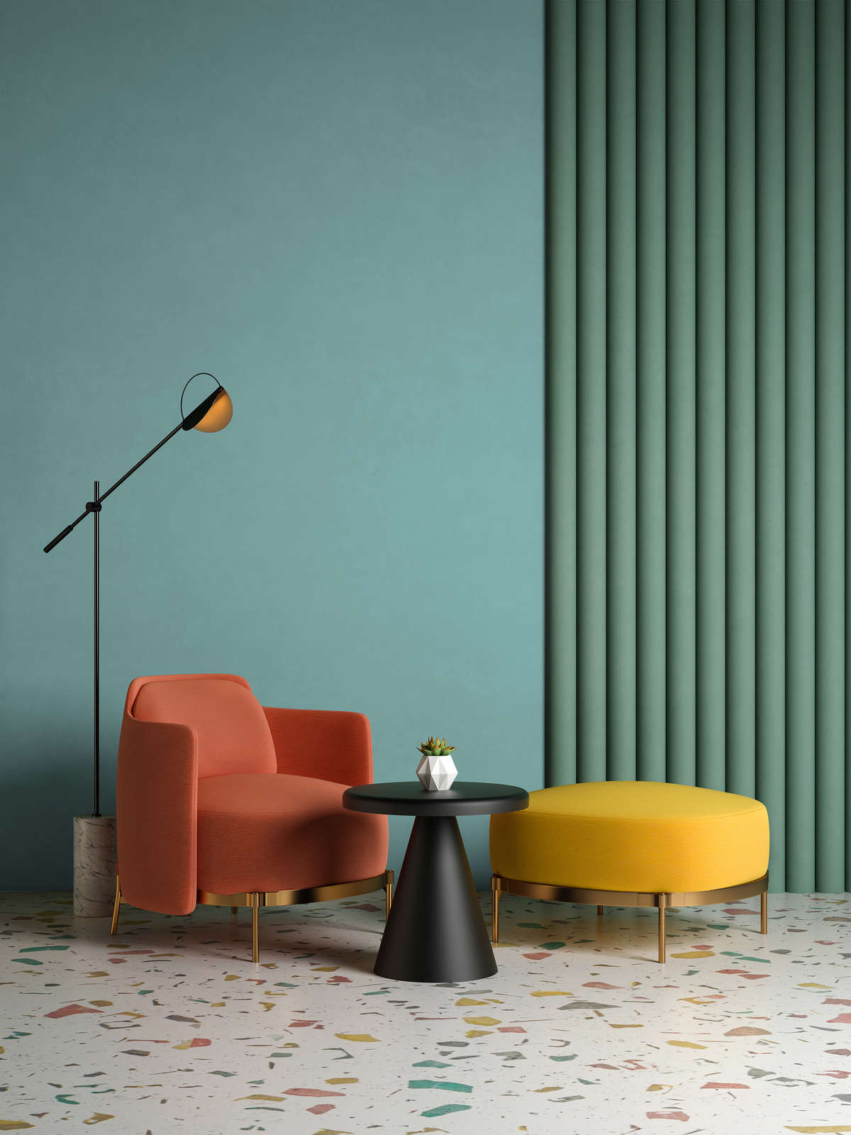             Premium Wall Paint Winging Mint »Expressive Emerald« NW408 – 1 litre
        