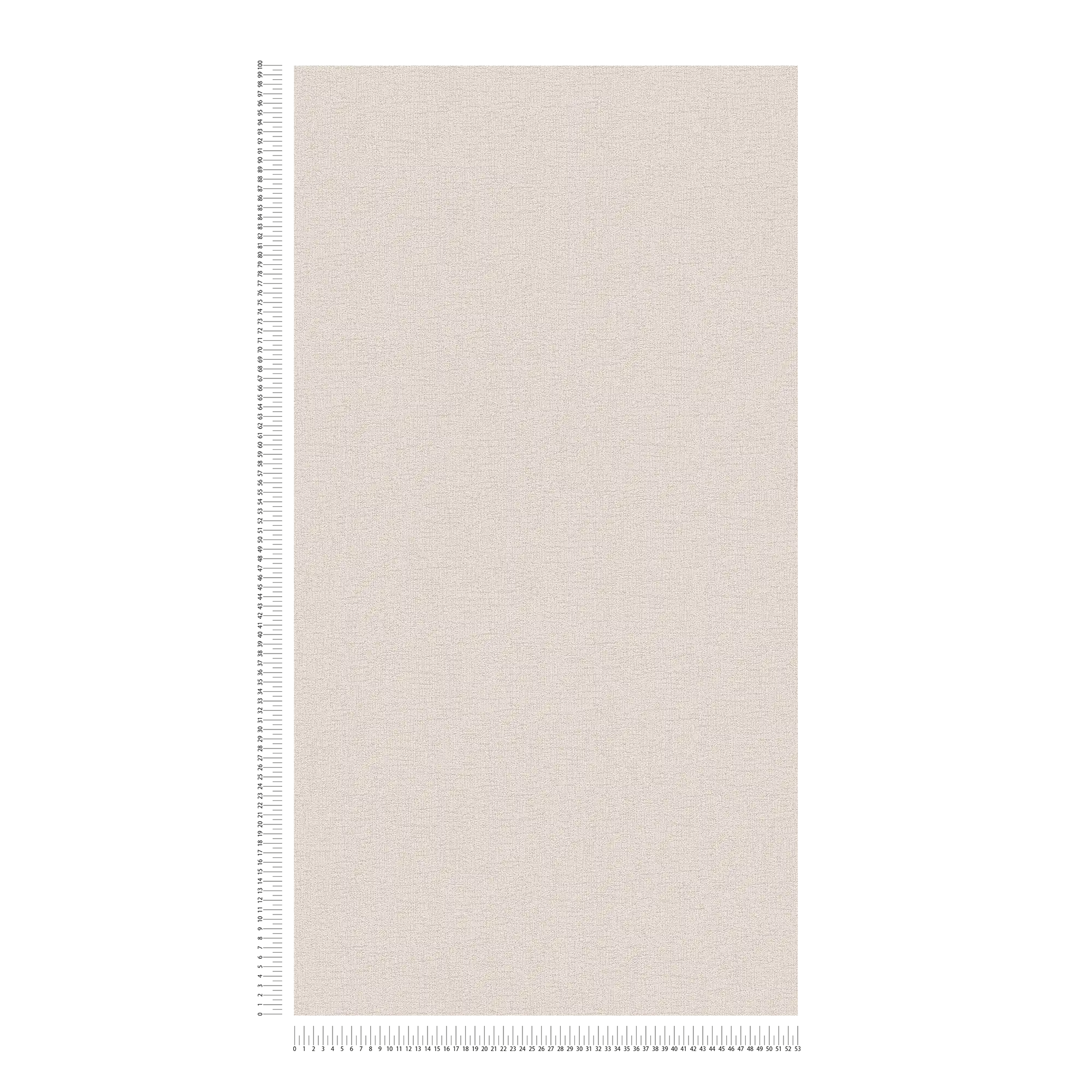            Tapete Hellbeige Leinenoptik mit Strukturmuster – Beige
        