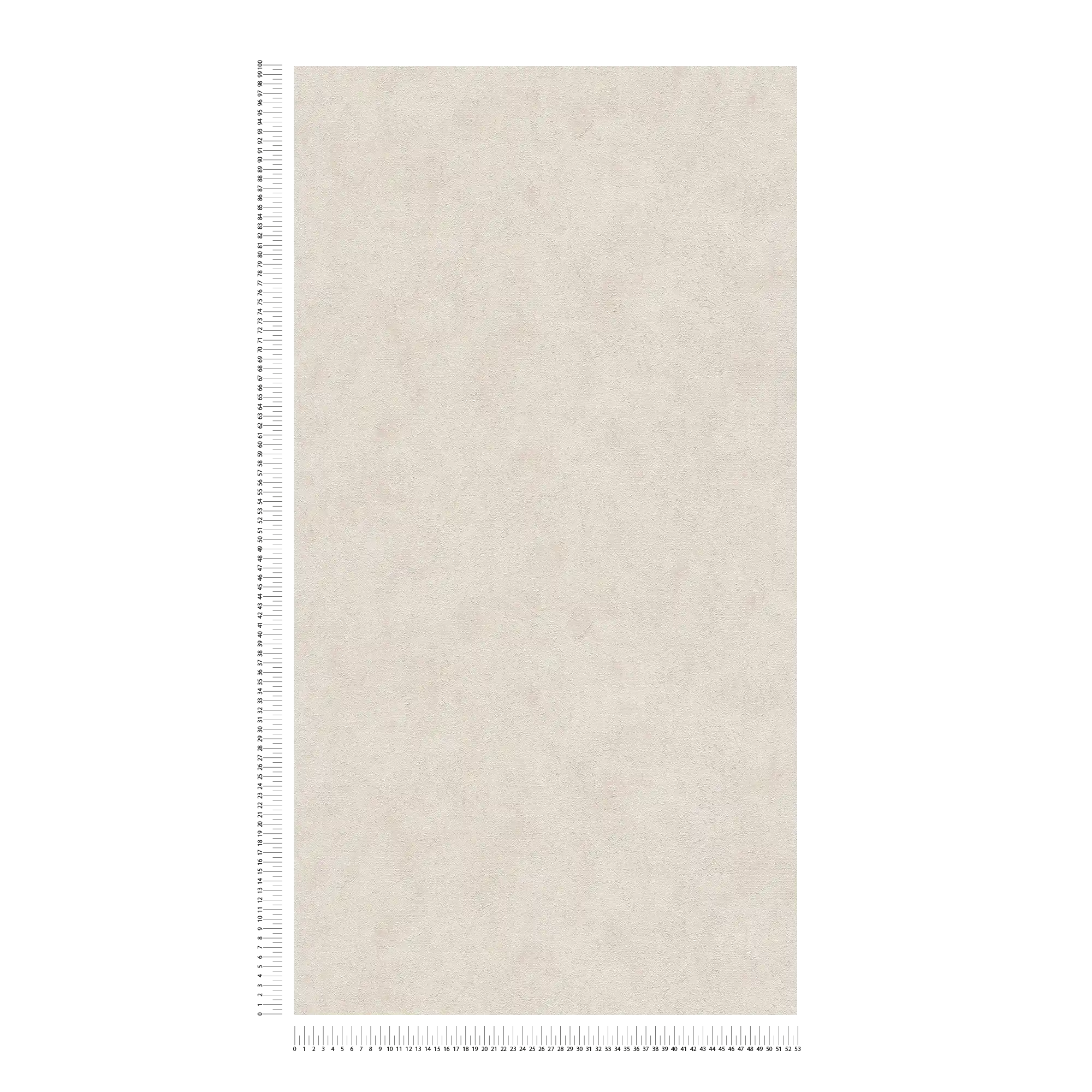 Vliestapete mit feiner, dezenter Struktur – minimalistisches und elegantes Design – Creme, Weiß, Metallic