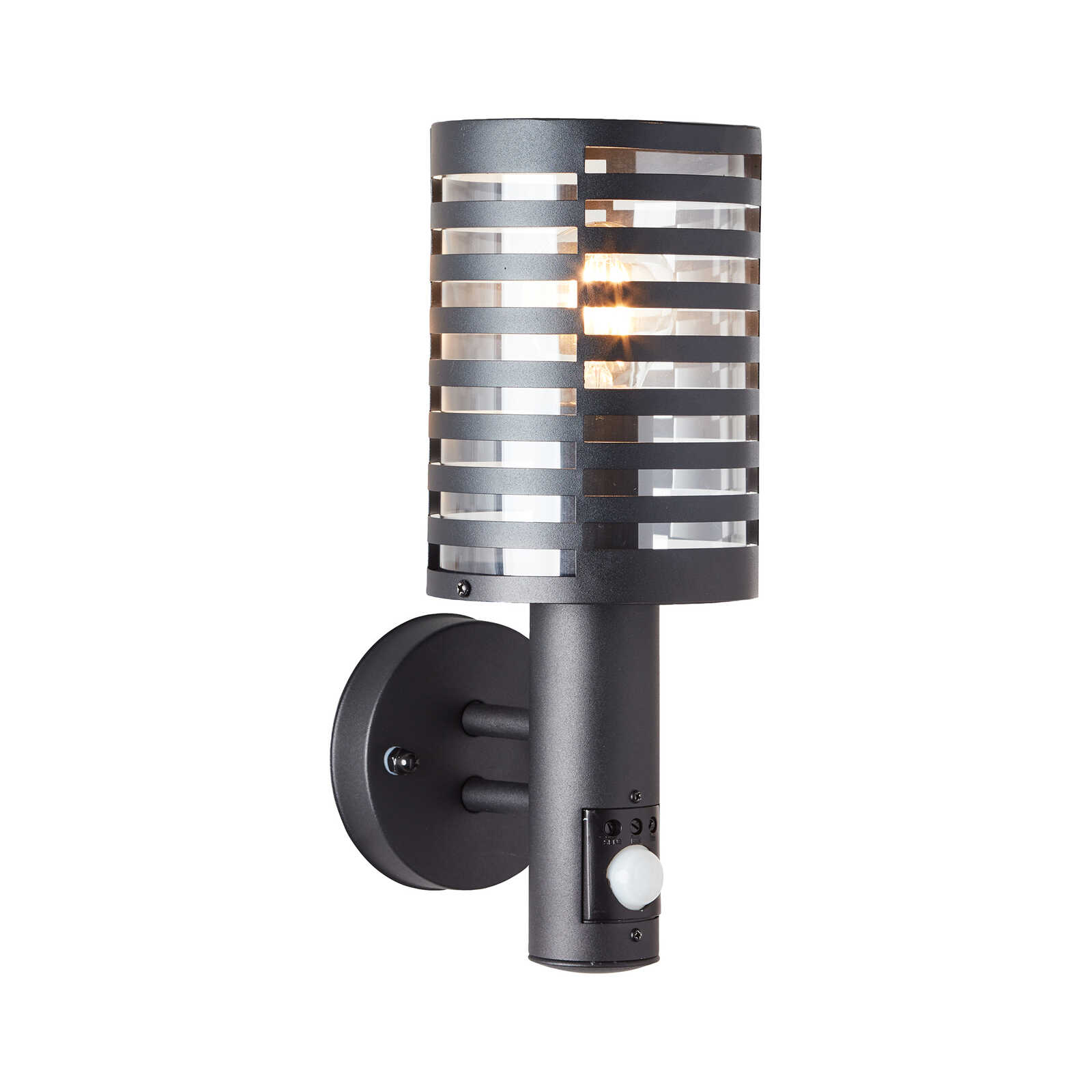             Applique murale d'extérieur en métal - Svenja 3 - Noir
        