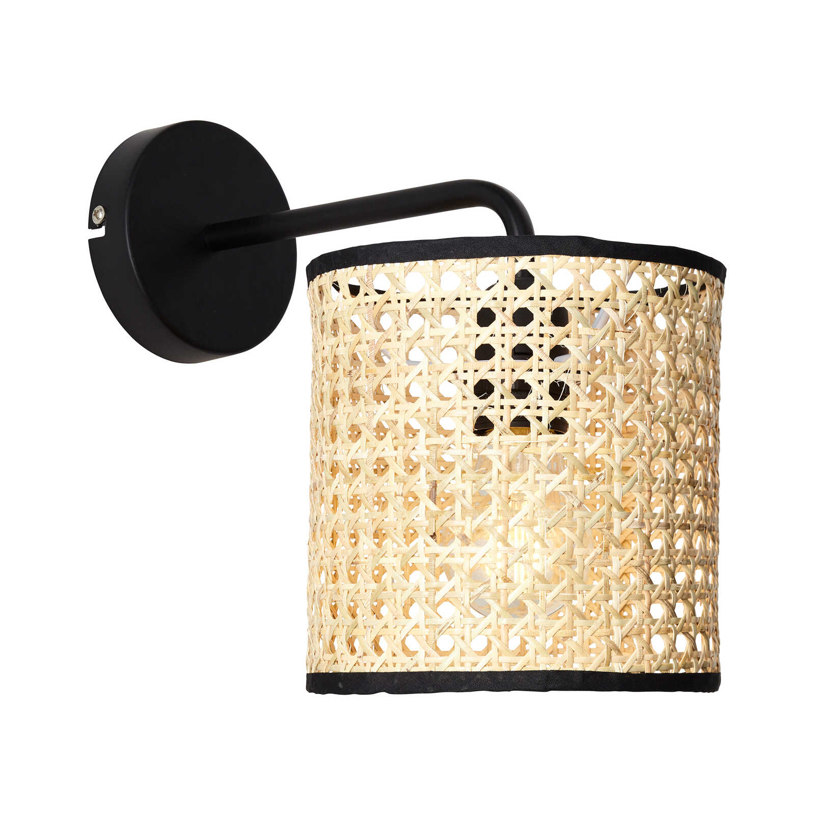 Rayofly Lampada ad arco per soggiorno, lampada da terra boho con paralume in rattan, lampada da terra vintage con telecomando e lampadina a LED, controllo app, dimmerabile, per camera da letto Rayofly Lampada ad arco per soggiorno, lampada da terra boho con paralume in rattan, lampada da terra vintage con telecomando e lampadina a LED, controllo app, dimmerabile, per camera da letto