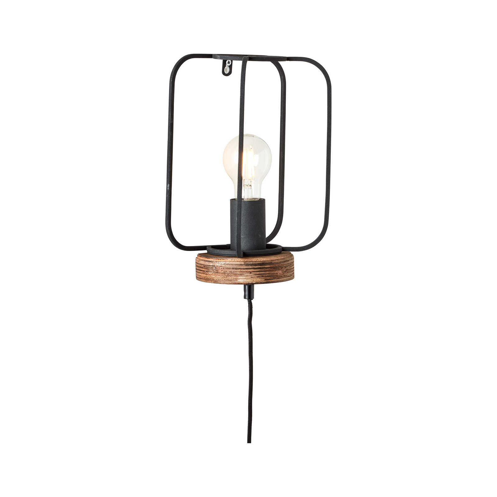         Wooden wall light - Rosalie - Brown
    