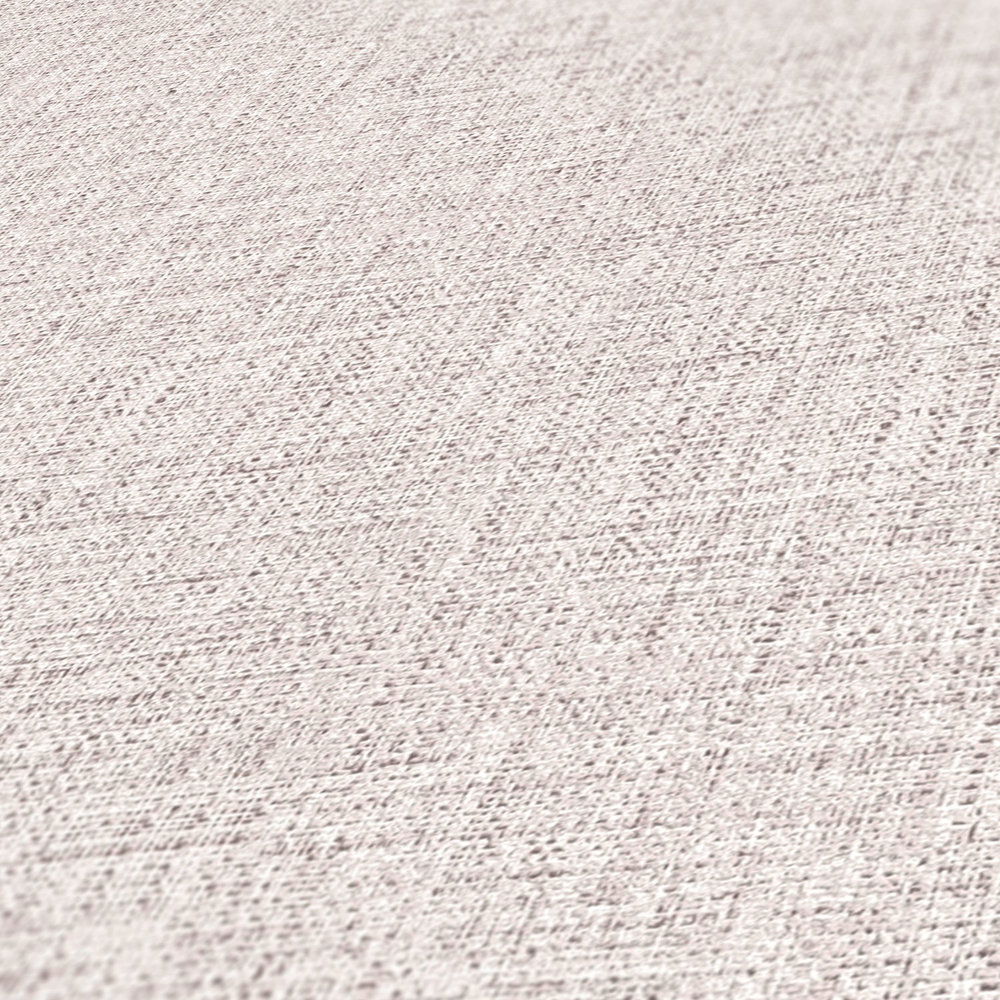             Vliestapete Beige mit Textiloptik & Strukturdesign
        
