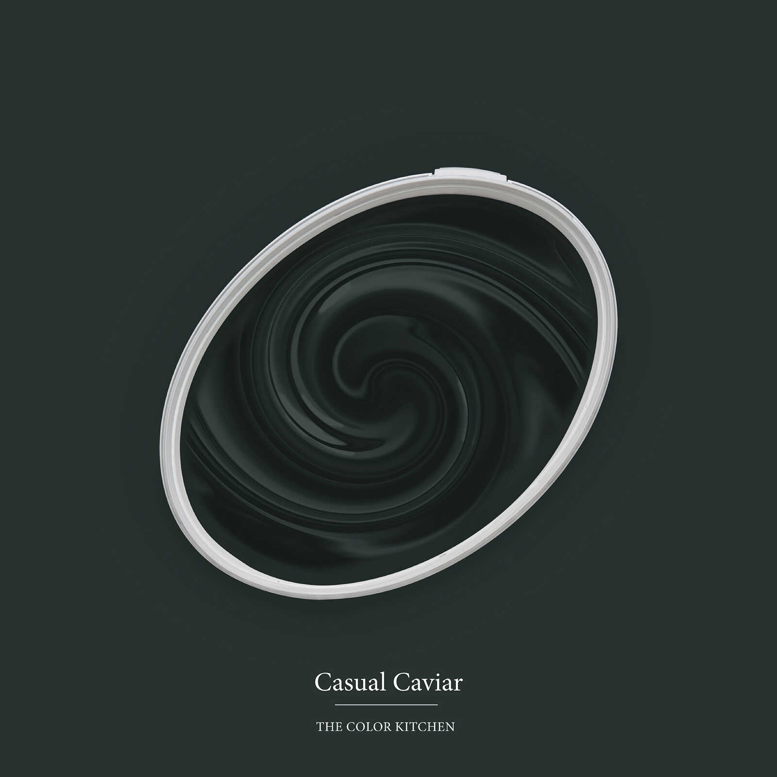 Kaviar, Casual, Schwarz, Wirbel, Deckel