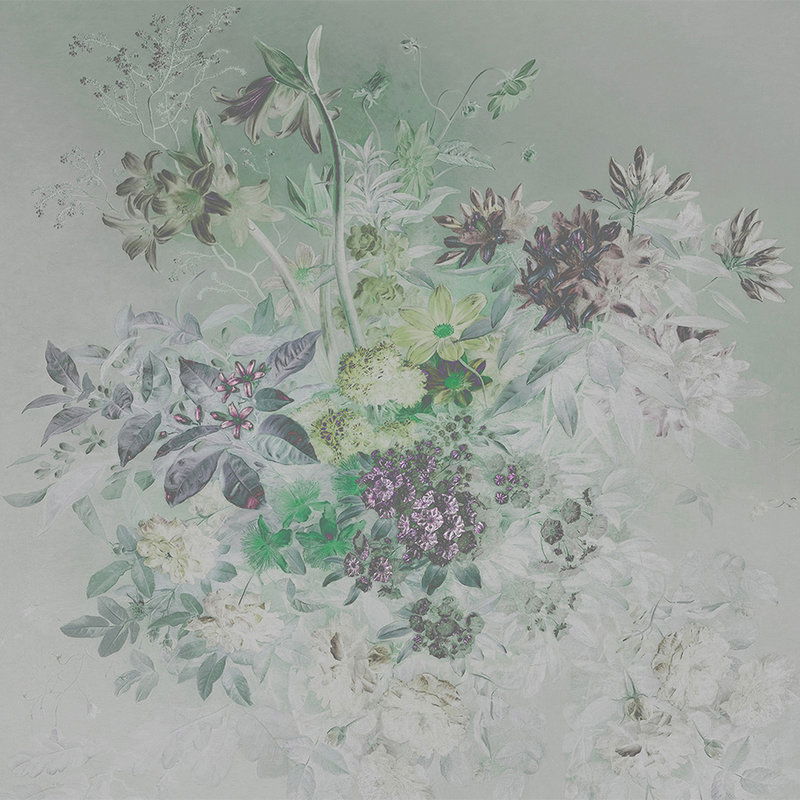         Fototapete Blumen mit Vintage Design – Walls by Patel
    