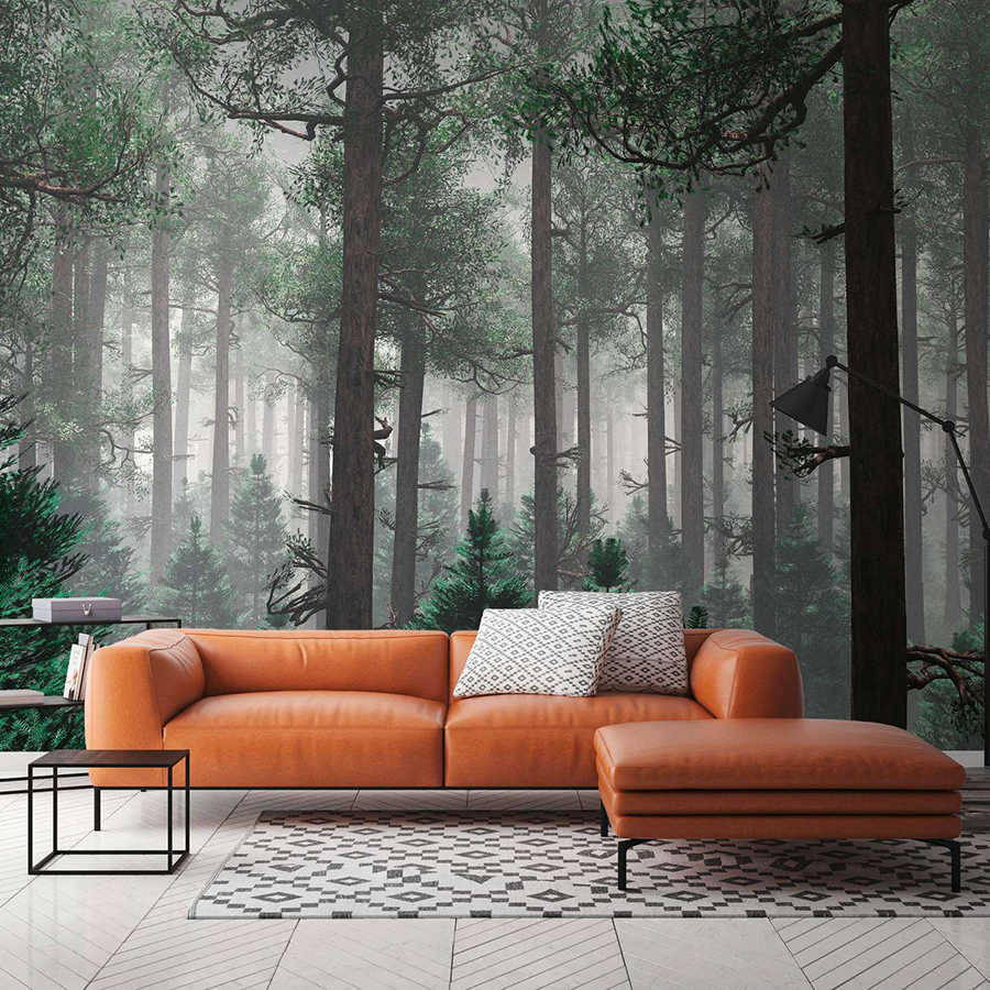 Sofa, Wohnzimmer, Sofa-Landschaft, Orange, Sessel-Set