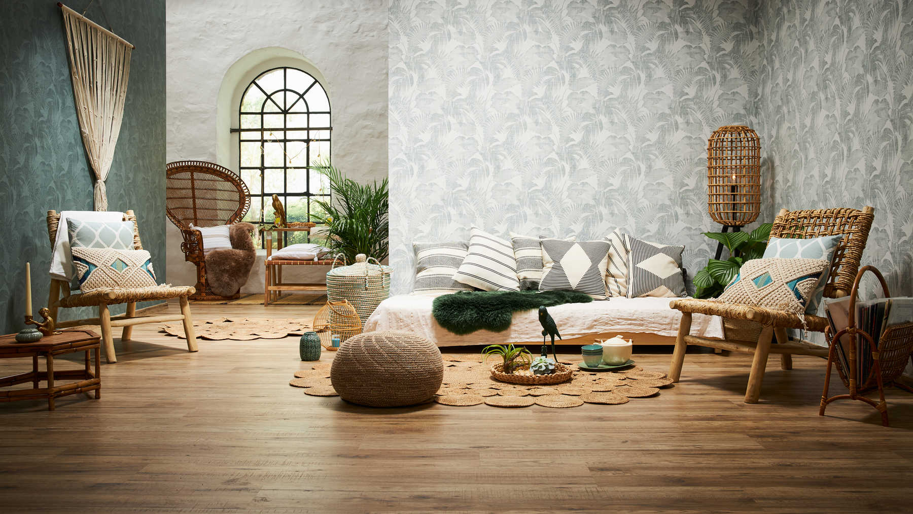 Wohnzimmer, Dekoration Ihres Zuhauses, Innenarchitektur, Fußboden, Holz