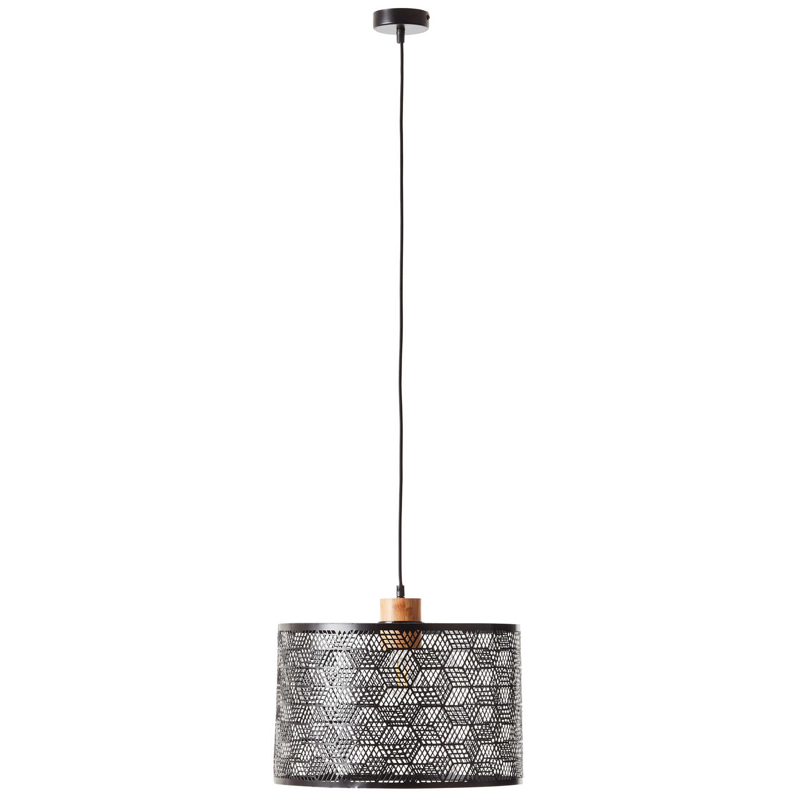             Bamboo pendant light - Moritz 3 - Brown
        