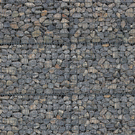 Kies, Schüttgut, Gestein, Körnung, Stützmauer