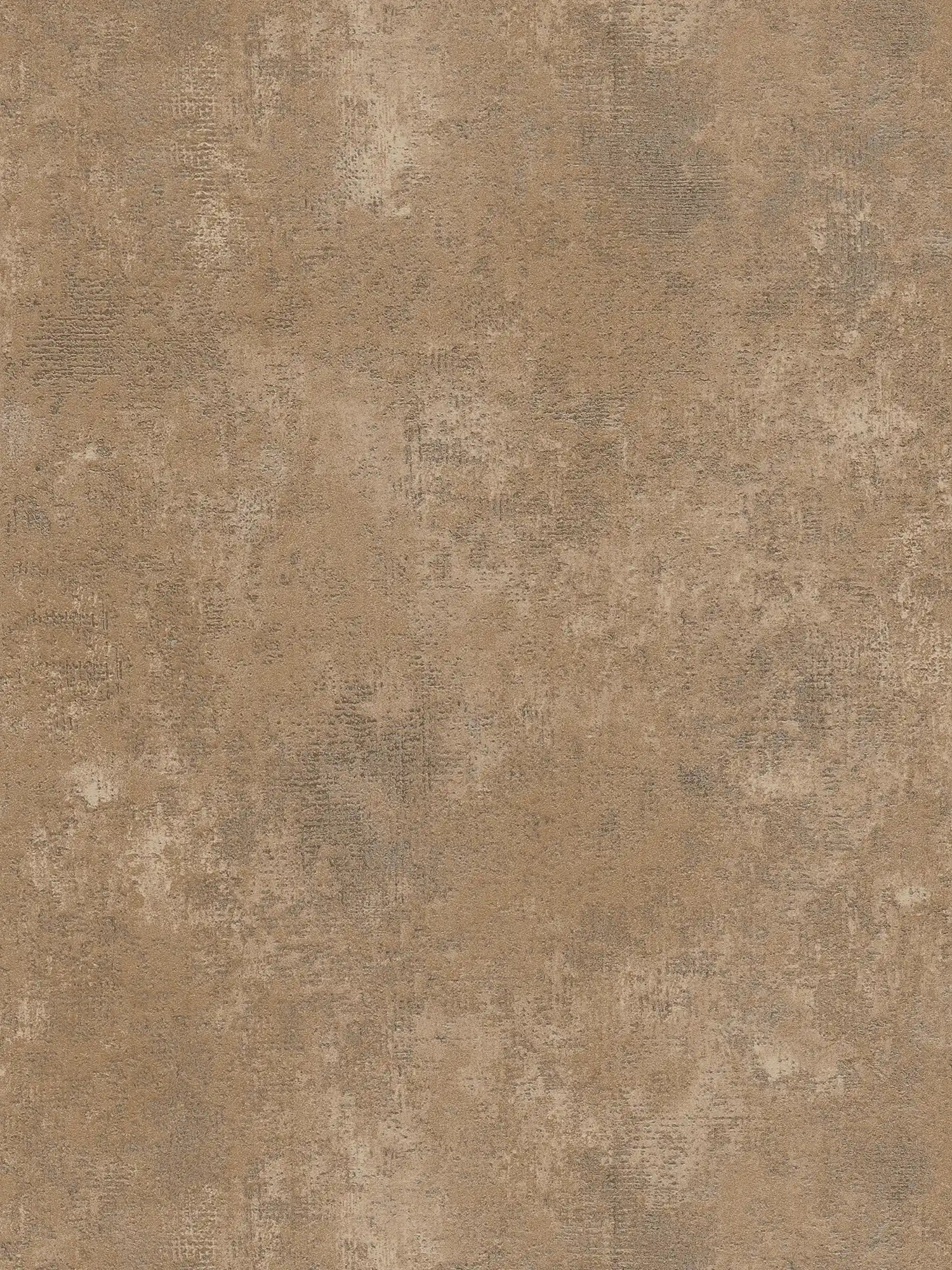         Tapete Bronze einfarbig mit Metallic Akzent – Braun
    