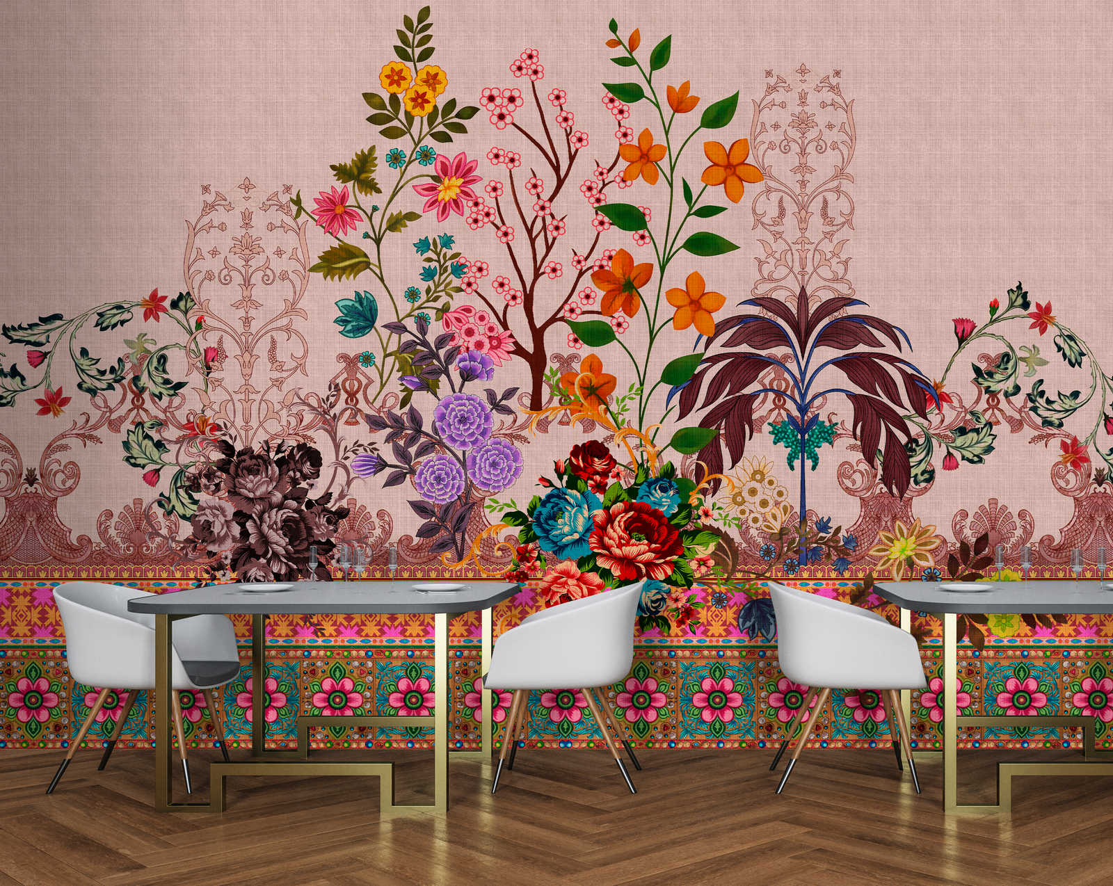 Kunst, Grafiken, Florales Design, Muster, Innenarchitektur