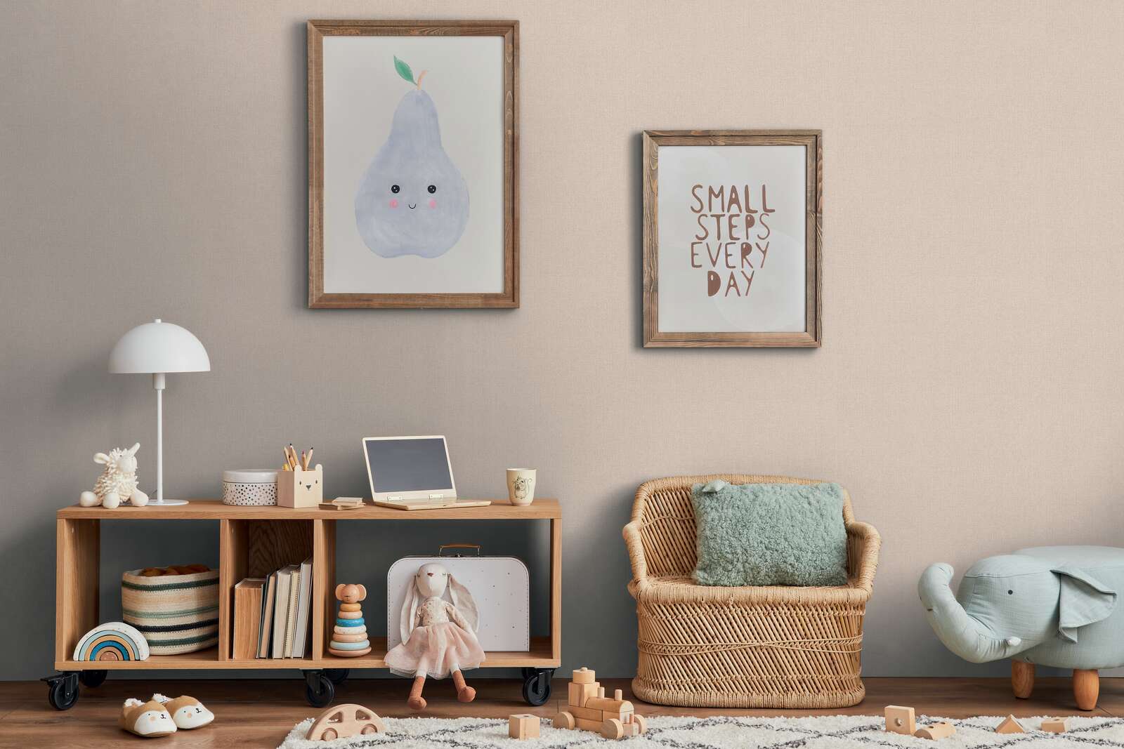 Kinderzimmer, Wanddeko, Rahmenbild, Kunstdruck, Wohnzimmerdeko