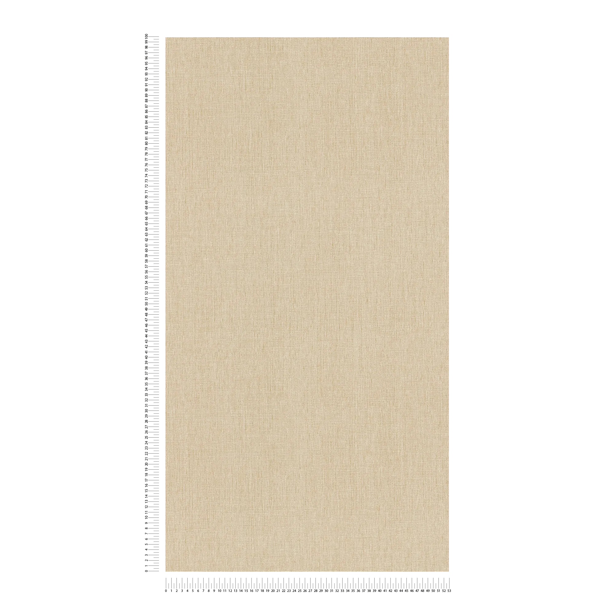             Unitapete in Textiloptik leicht strukturiert – Beige
        