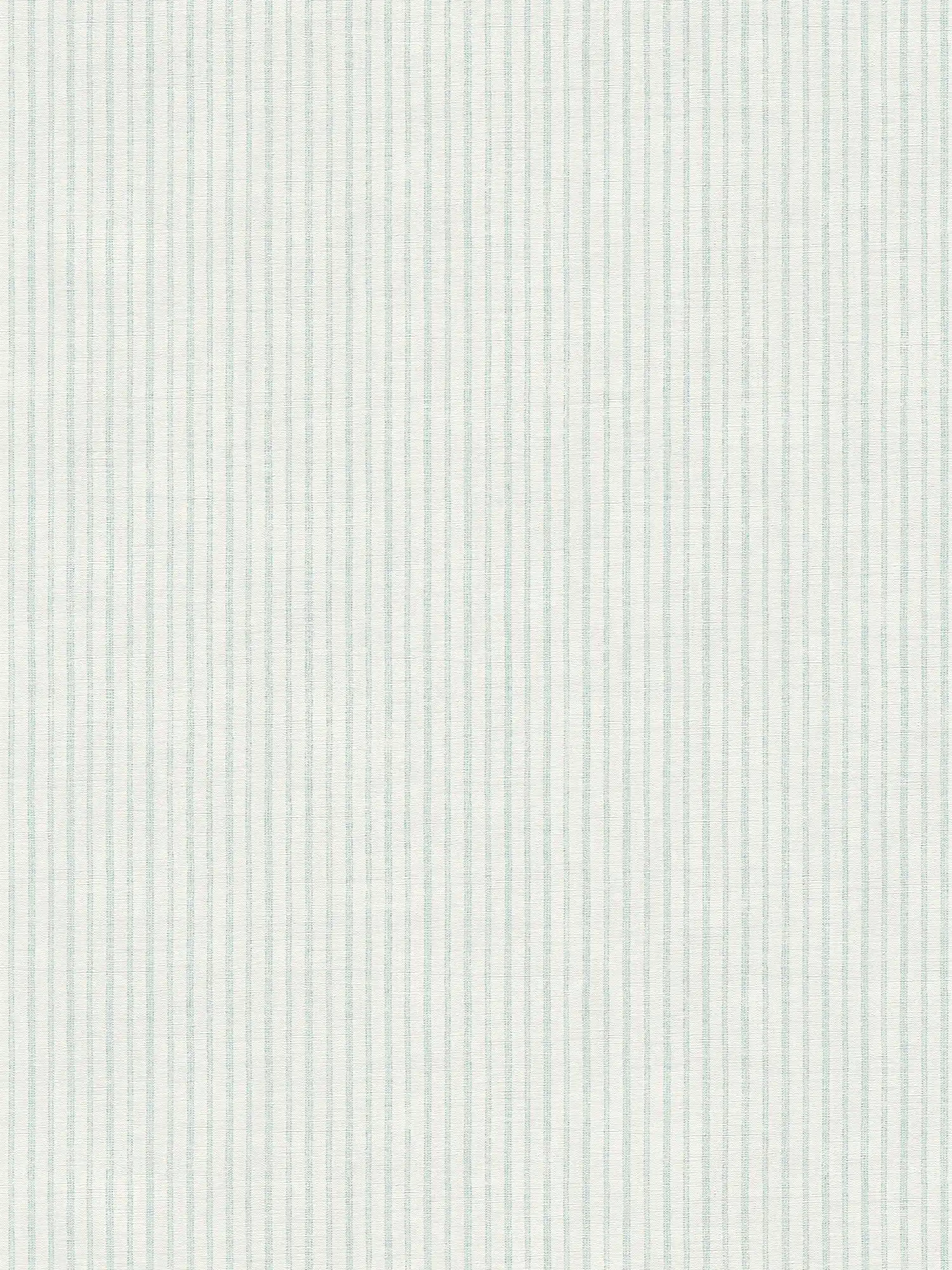         Non-woven wallpaper with subtle stripes in country style - cream, blue
    