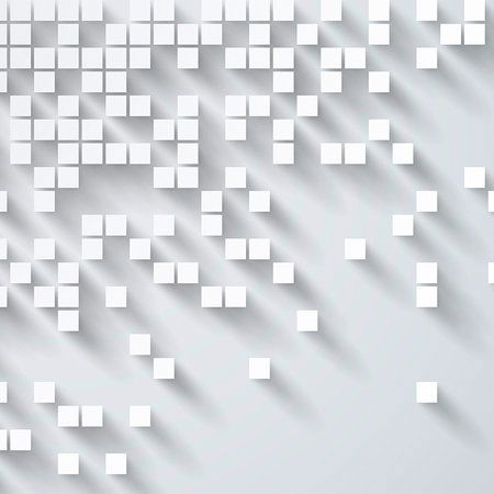         3D muurschildering Grafische Ontwerpblokken met Schaduweffect
    