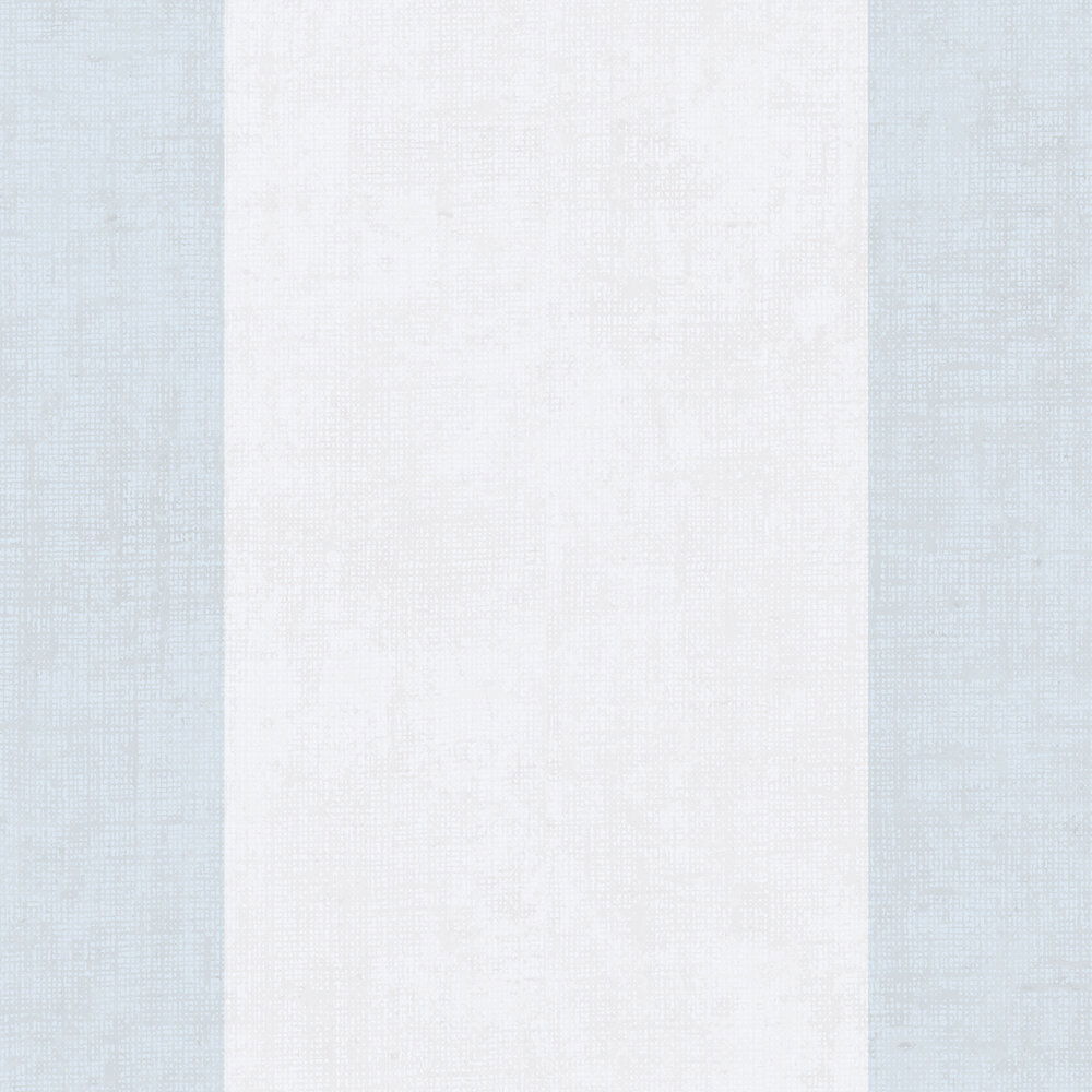             Kinderzimmer Vliestapete mit breiten Streifen – frische Akzente für ein maritimes Flair – Blau, Creme
        