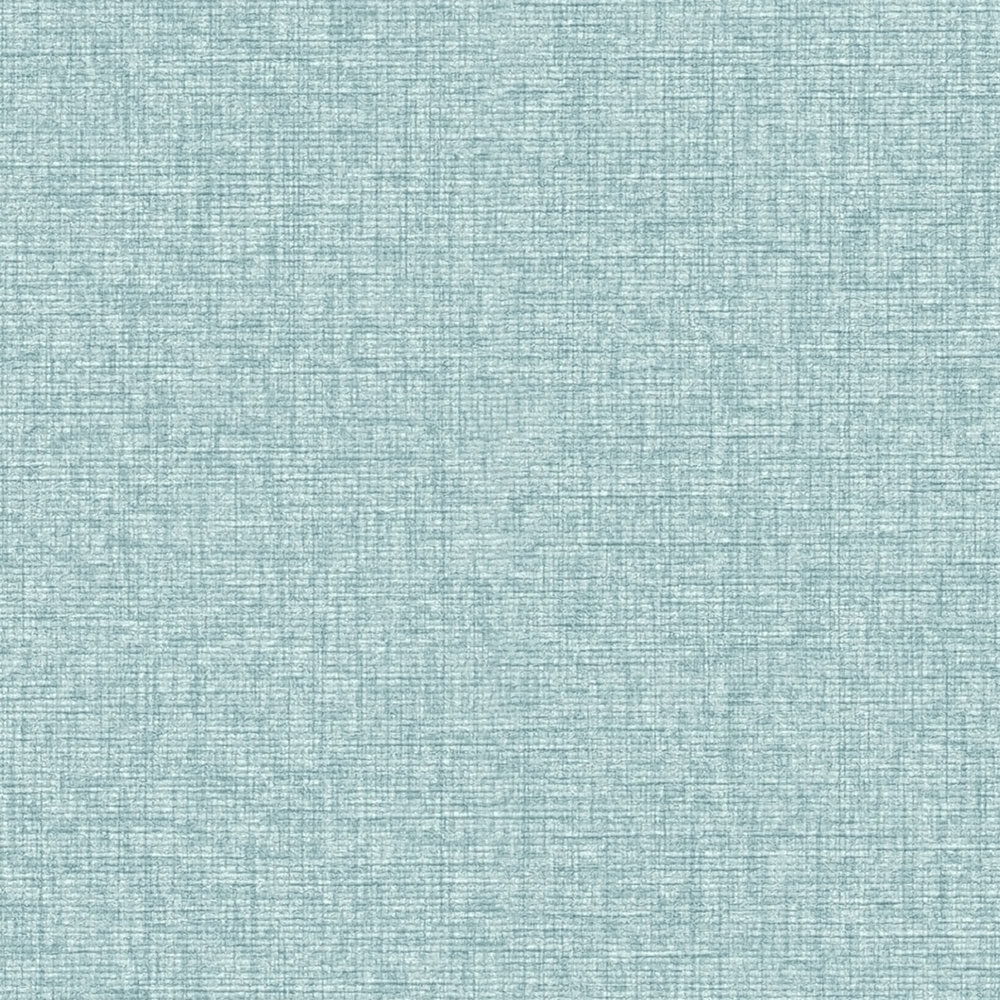             Einfarbige Vliestapete in Gewebe-Optik mit leichter Struktur, matt – Türkis, Blau, Hellblau
        