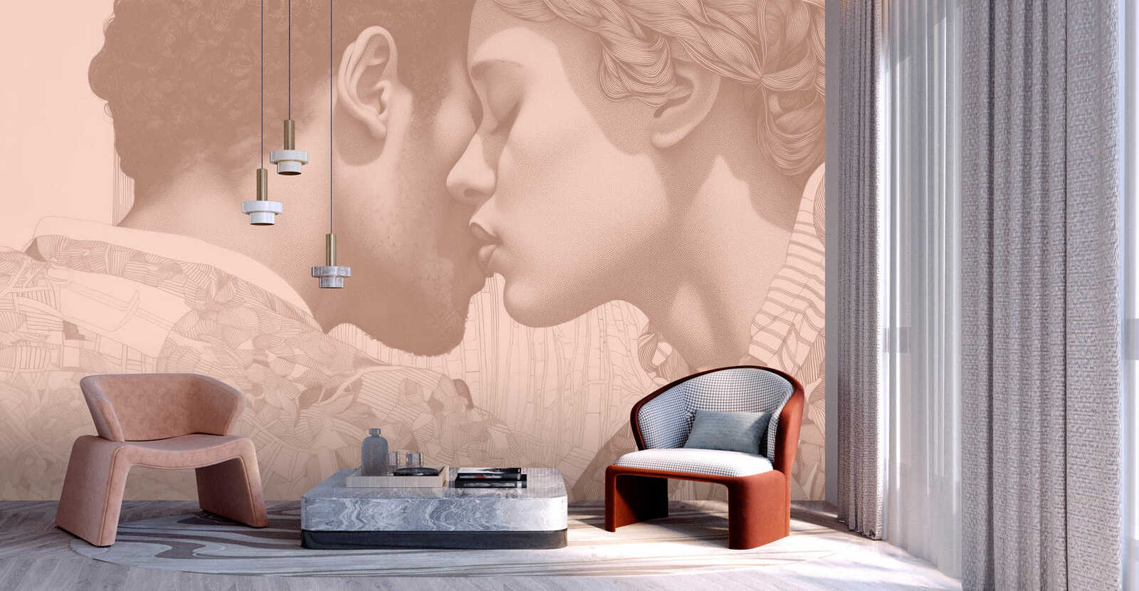 Malerei, Innenarchitektur, Mobiliar, Person, Inneneinrichtung