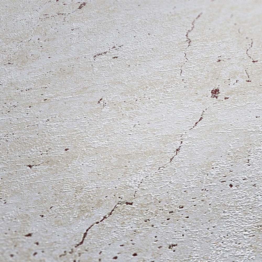             Concrete look wallpaper with surface texture - grey
        