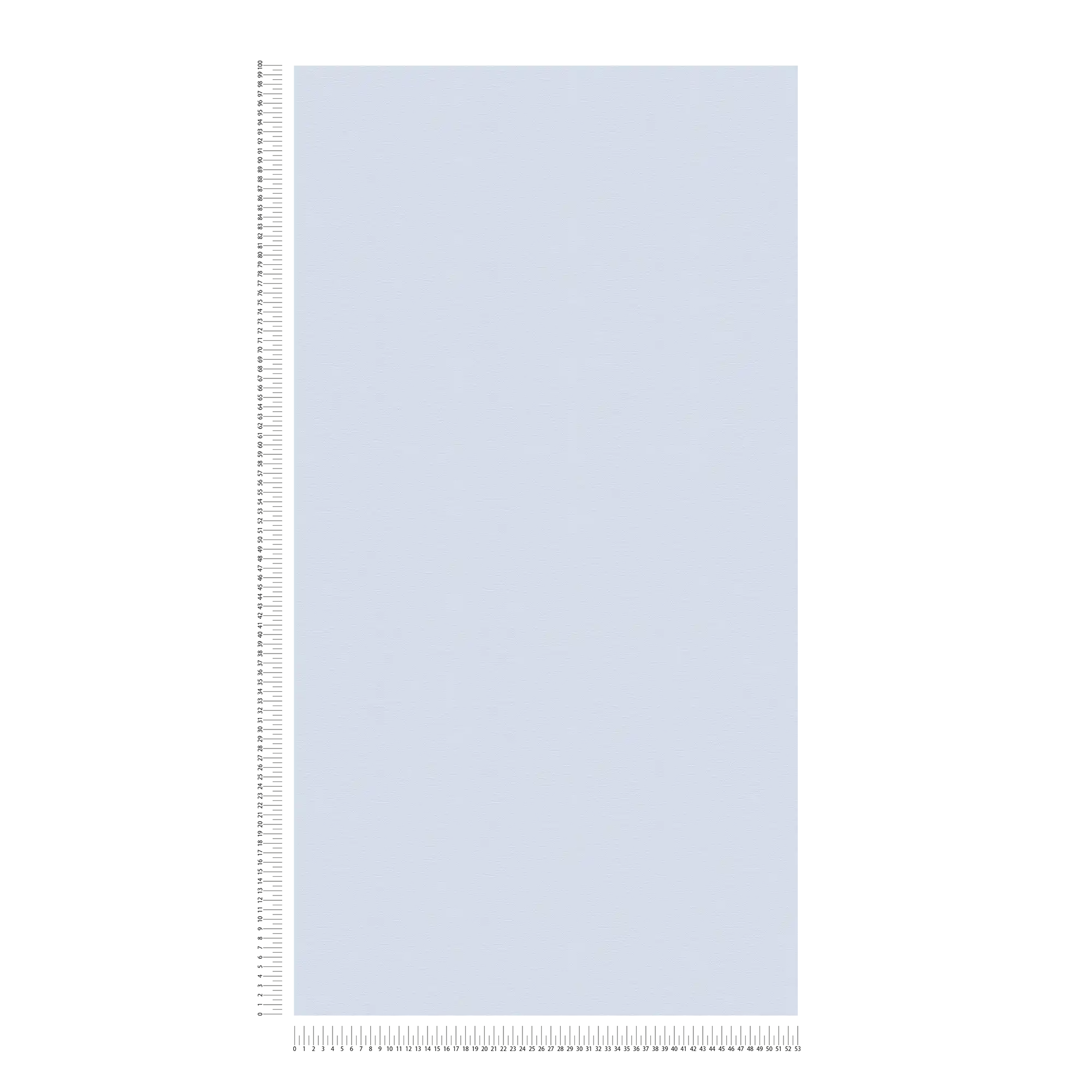             Unitapete in Pastellfarbe mit dezenter Textilstruktur – Blau
        
