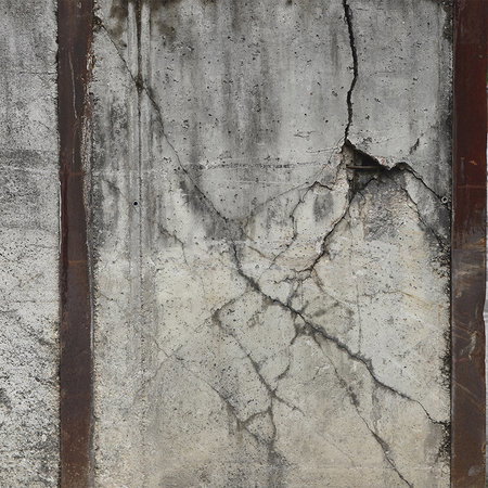 concrete wall, crack pattern, surface texture, industrial, linear creases
