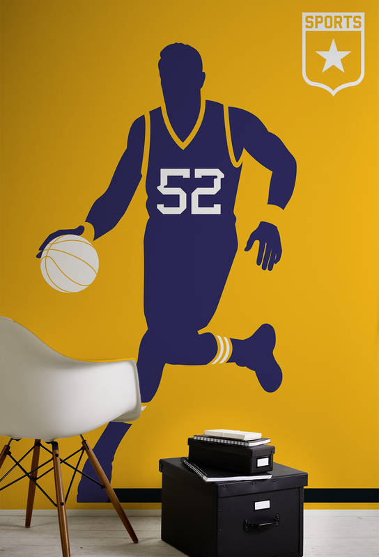 Basketball, Jersey, Nummer 52, Wandaufkleber, Wohnkultur