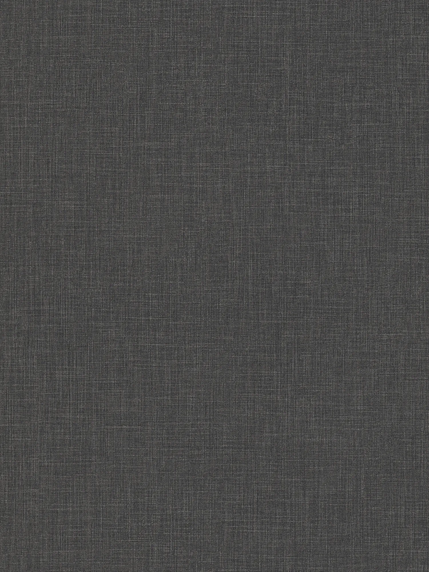             Unitapete in Textiloptik mit leichter Struktur bunt – Schwarz
        