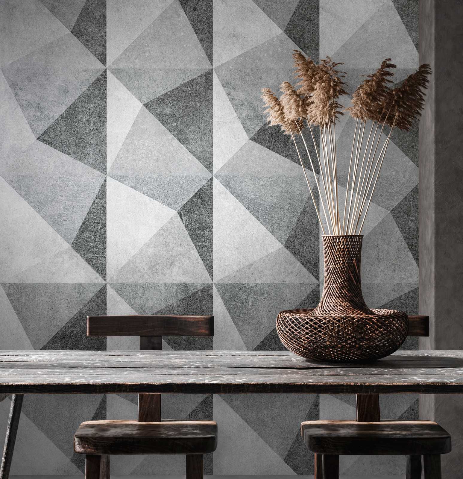 Tapeten Neuheit | Motivtapete 3D Design mit Betonoptik