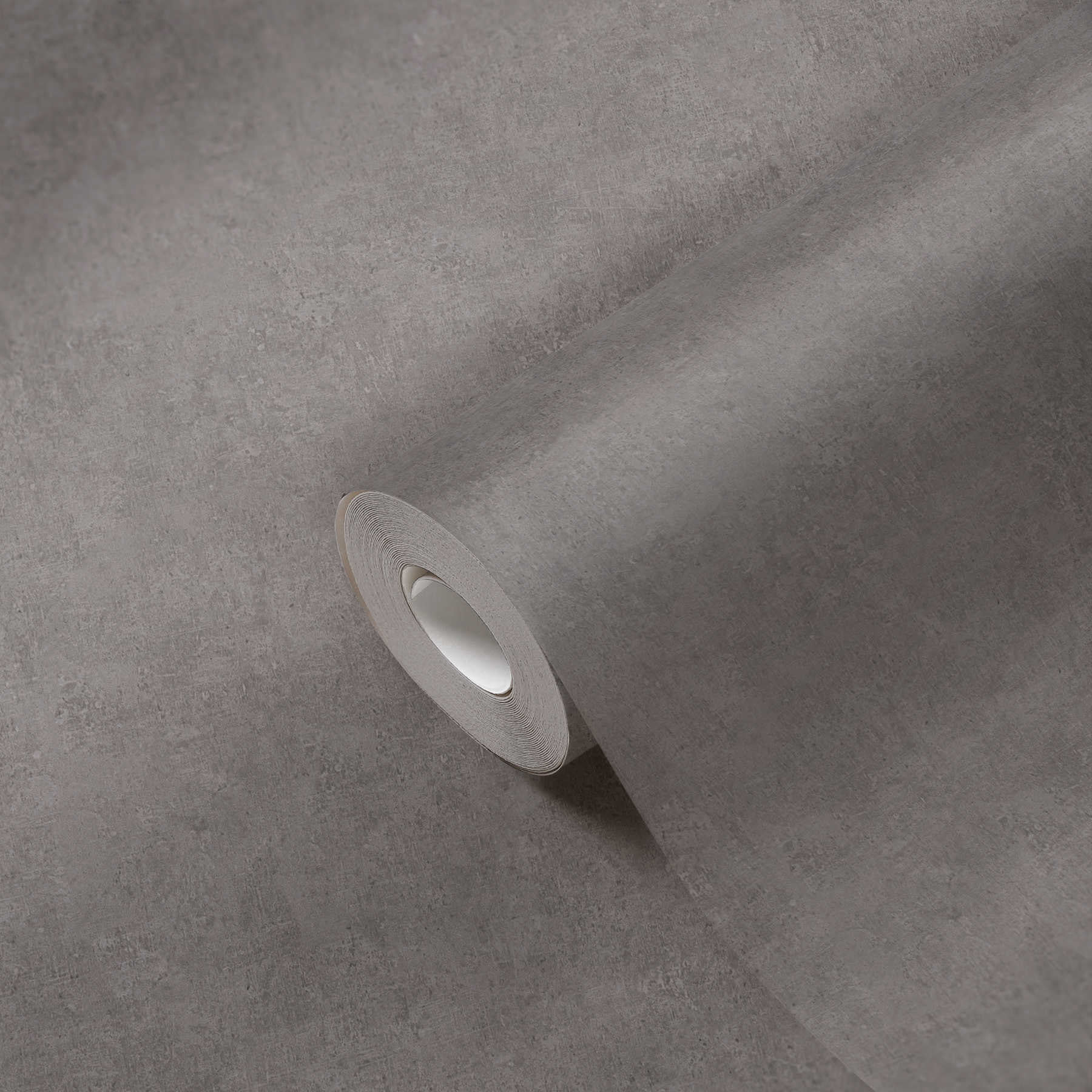             Vliestapete einfarbig, Farbmuster & Vintage Look – Grau
        