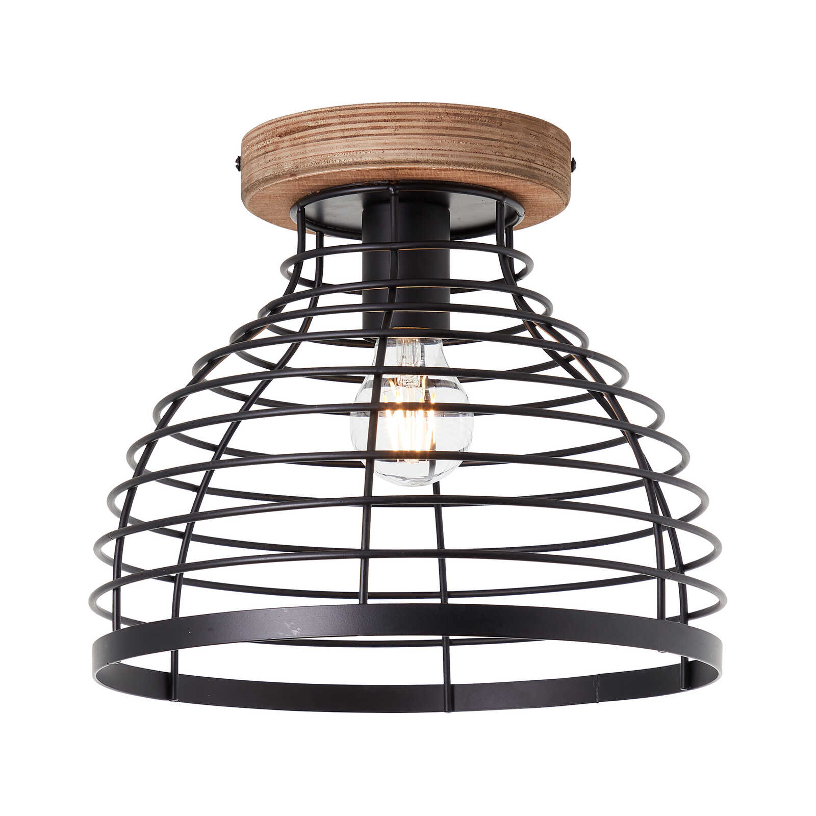         Houten plafondlamp - Annelie 1 - Bruin
    