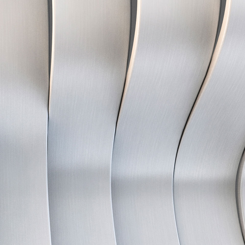solaris 1 - Fototapete im futuristischen Stromliniendesign – Glattes, leicht glänzendes Premiumvlies