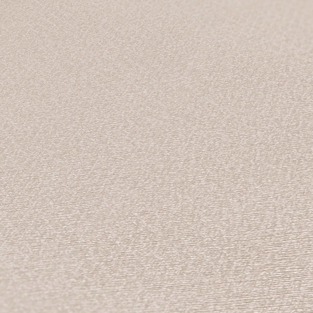             Vliestapete mit Tupfmuster & Glanzeffekt PVC-frei – Beige, Grau
        