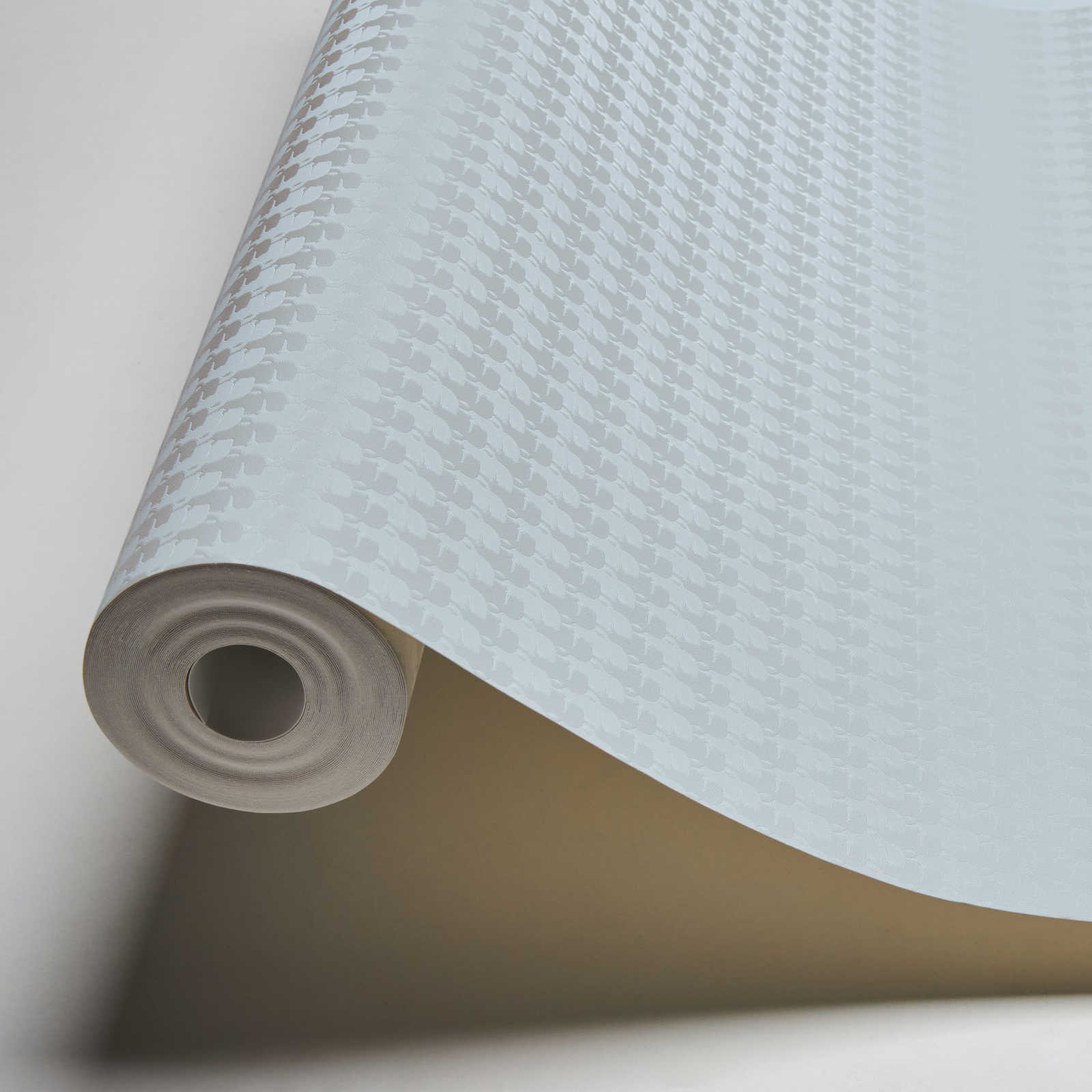             Wallpaper Karl LAGERFELD silver with profile motif - metallic
        