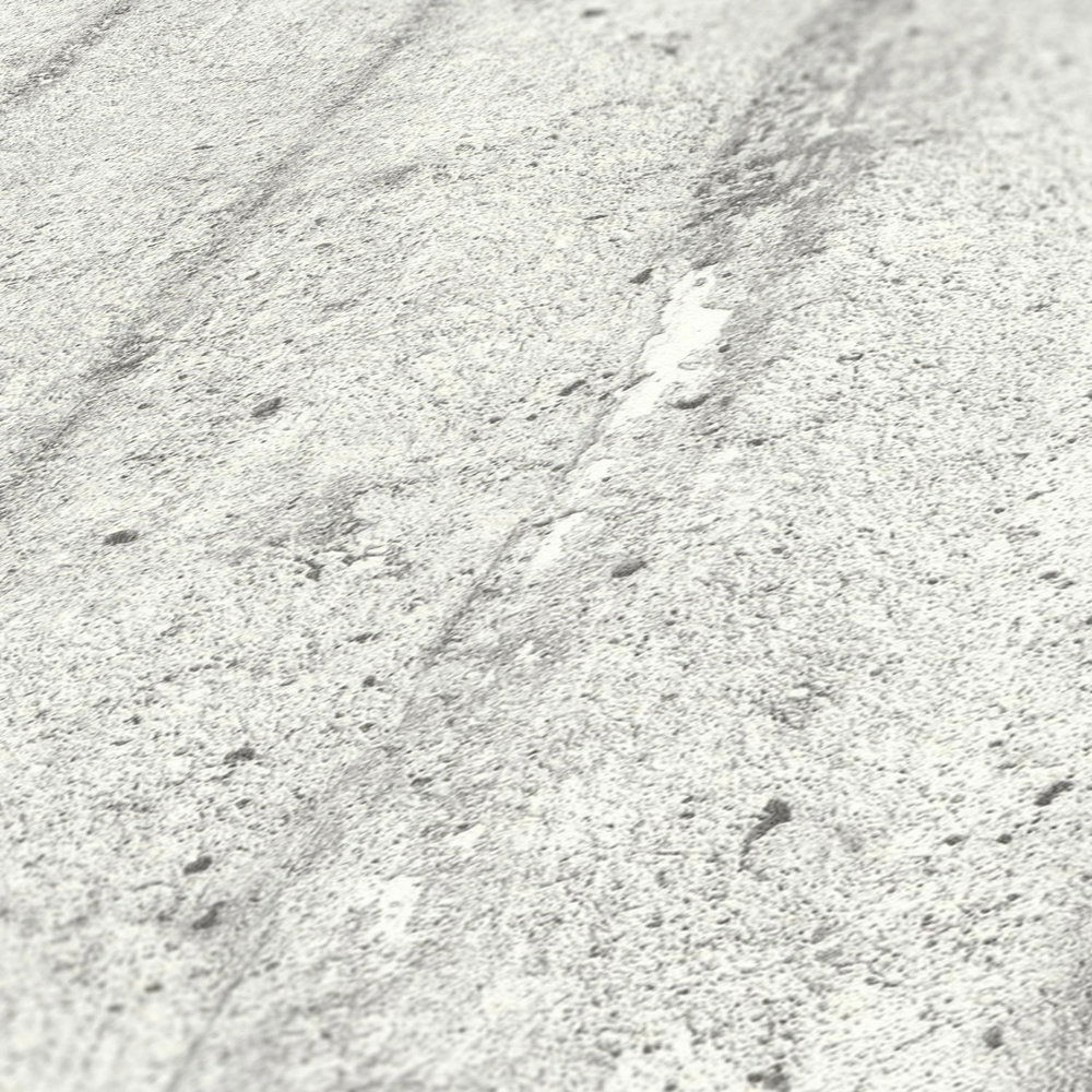             Betonlook behang, ruwe bekisting beton - grijs
        