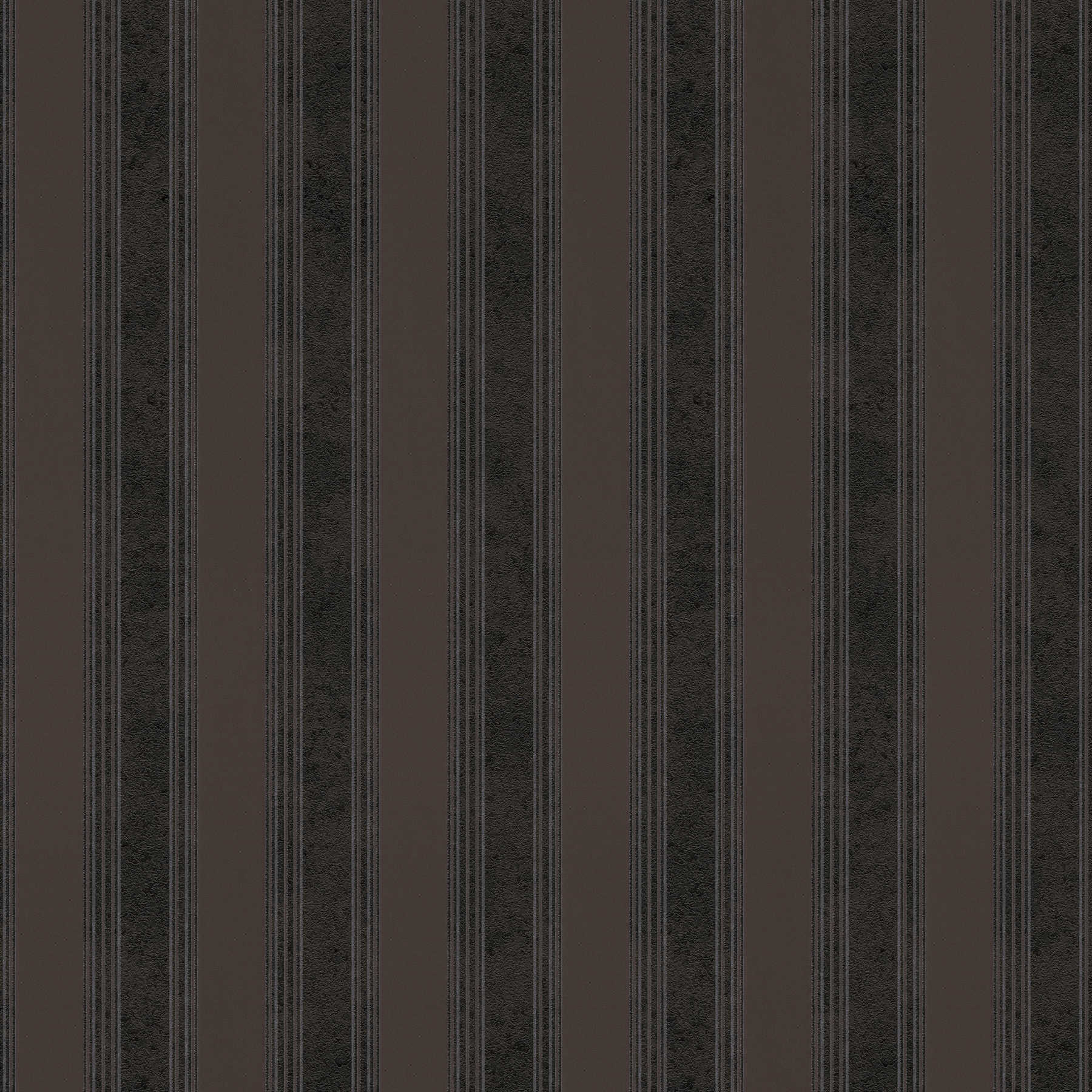         Donker behangstrepenpatroon met textuureffect - bruin
    