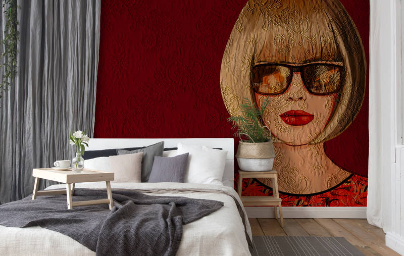 Innenarchitektur, Inneneinrichtung, Malerei, Braut, Person