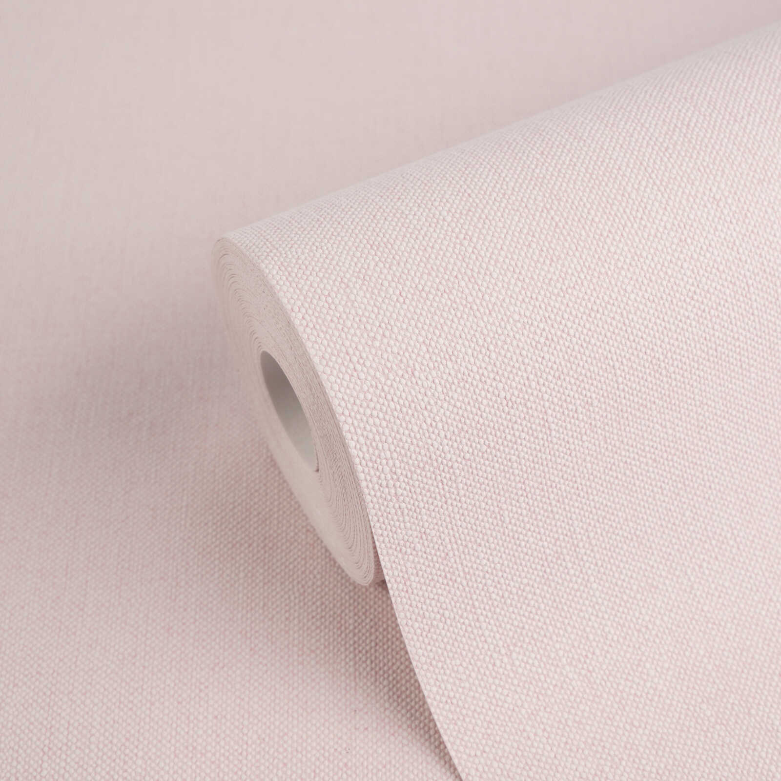 Uni Vliestapete mit Oberflächenstruktur – Rosa