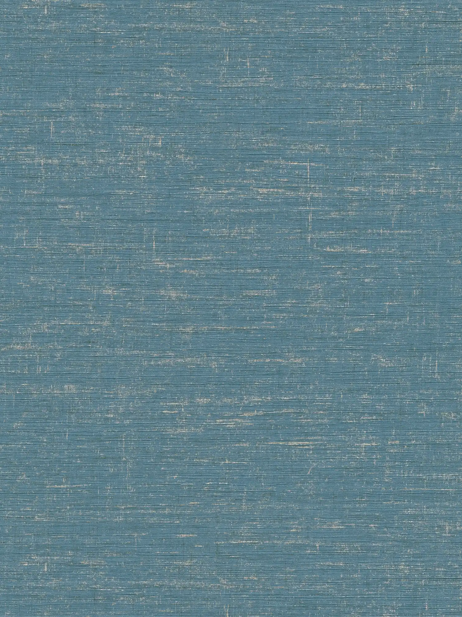         Papier peint pétrole chiné avec des accents dorés - bleu, vert, métallique
    