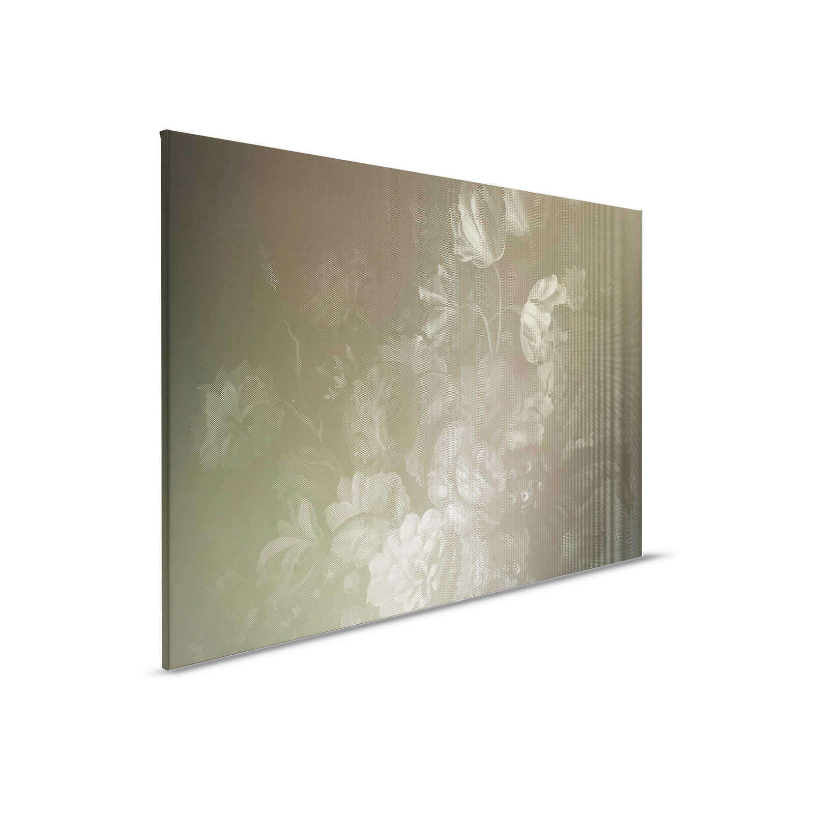         Dutch pastel 4 - Toile bouquet de fleurs artistiques style hollandais - 0,90 m x 0,60 m
    