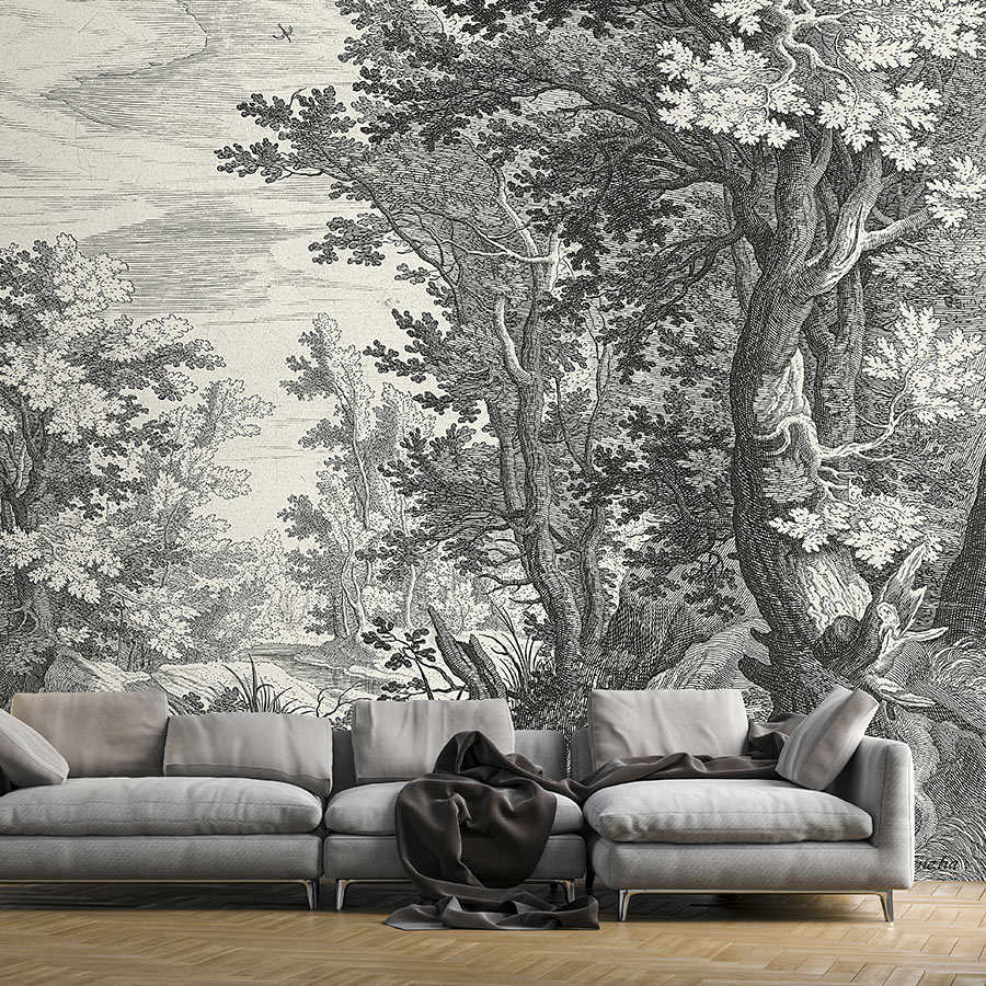 Kunst, Malerei, Couch, Mobiliar