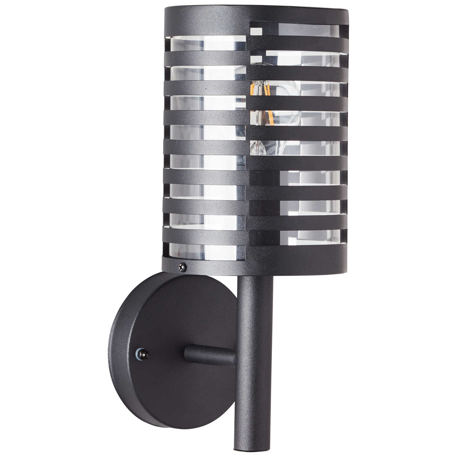             Applique murale d'extérieur en métal - Svenja 2 - Noir
        