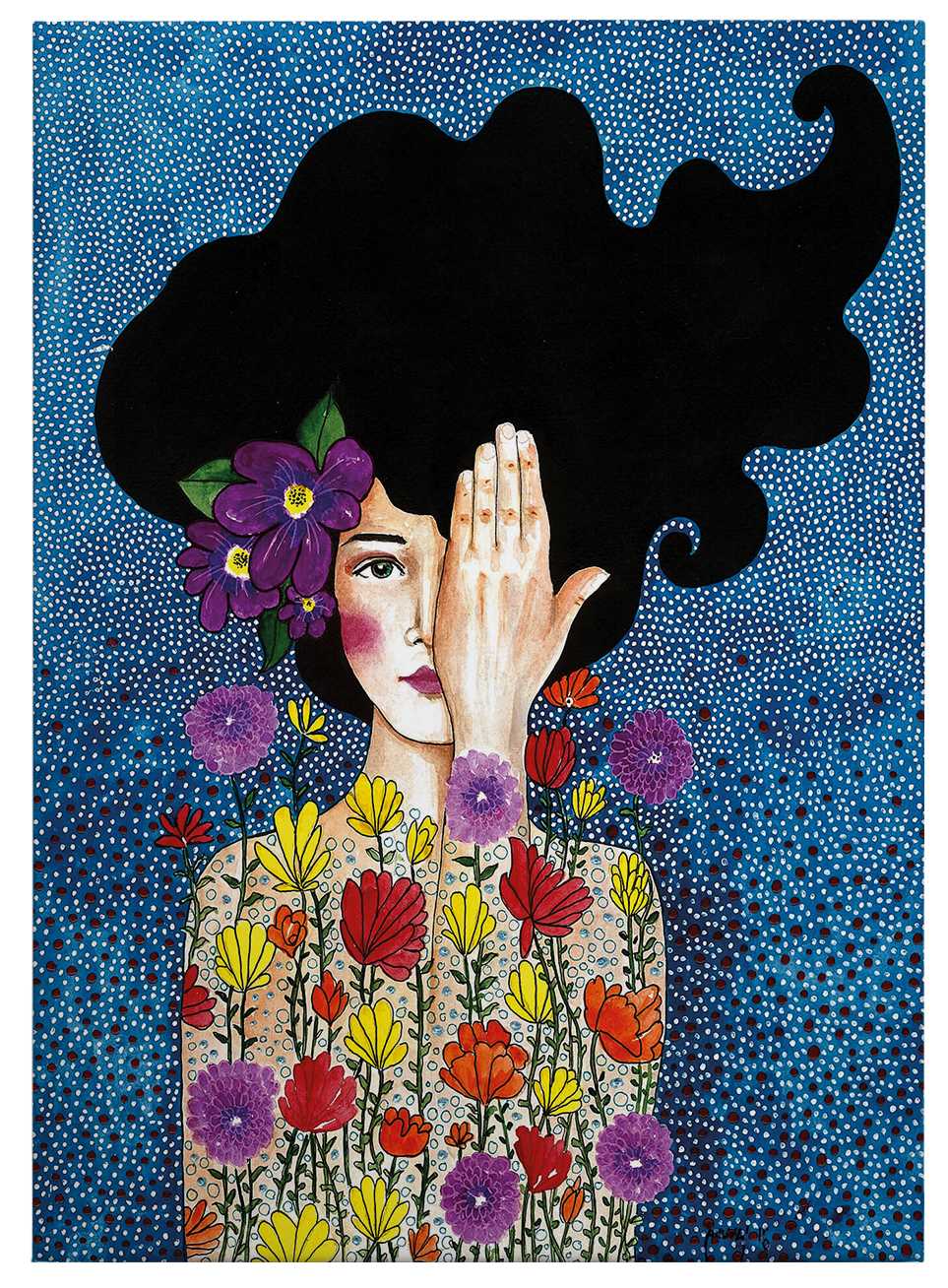             Canvas print 'Lost memories' by Hülya – coloured
        