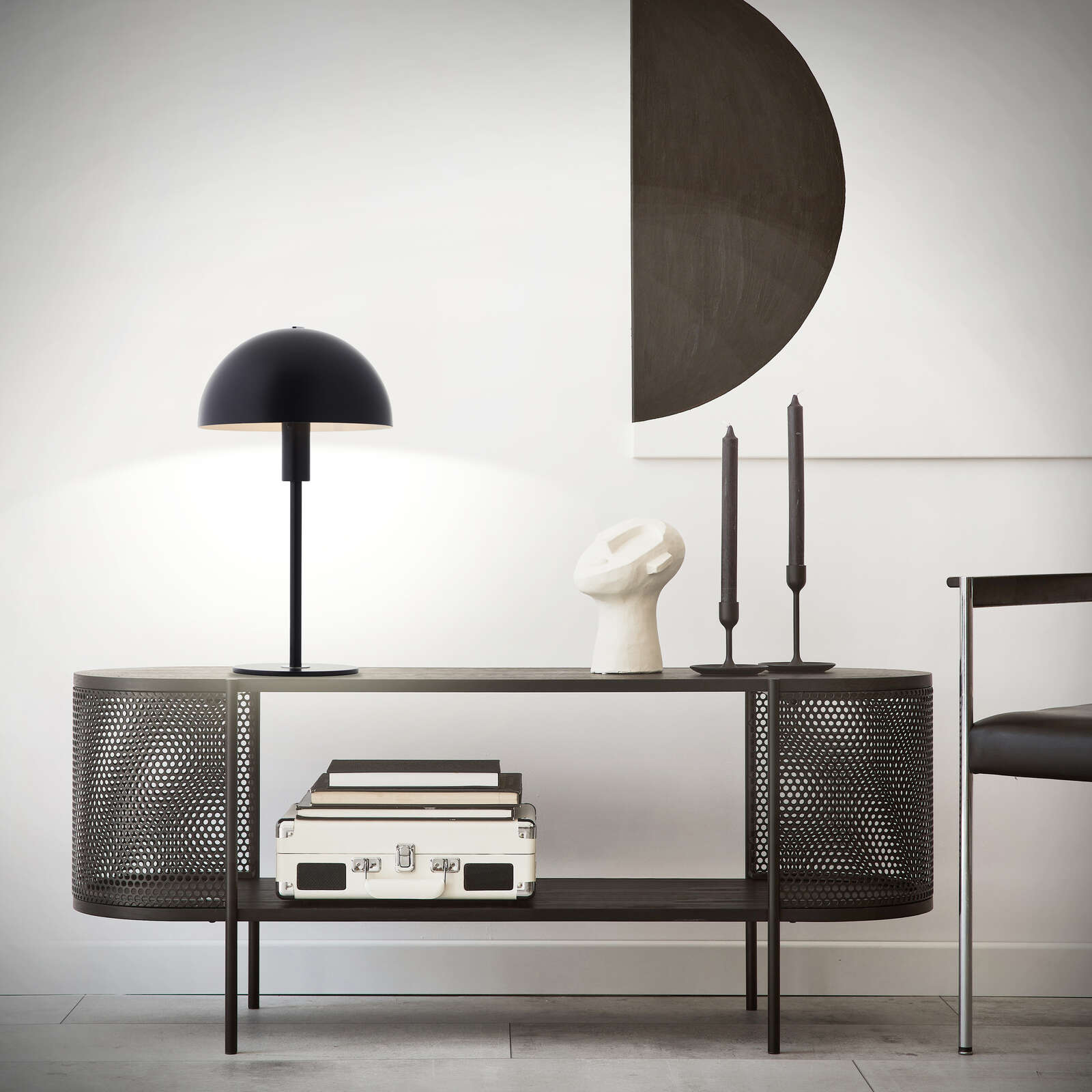             Metal table lamp - Lasse 4 - Black
        