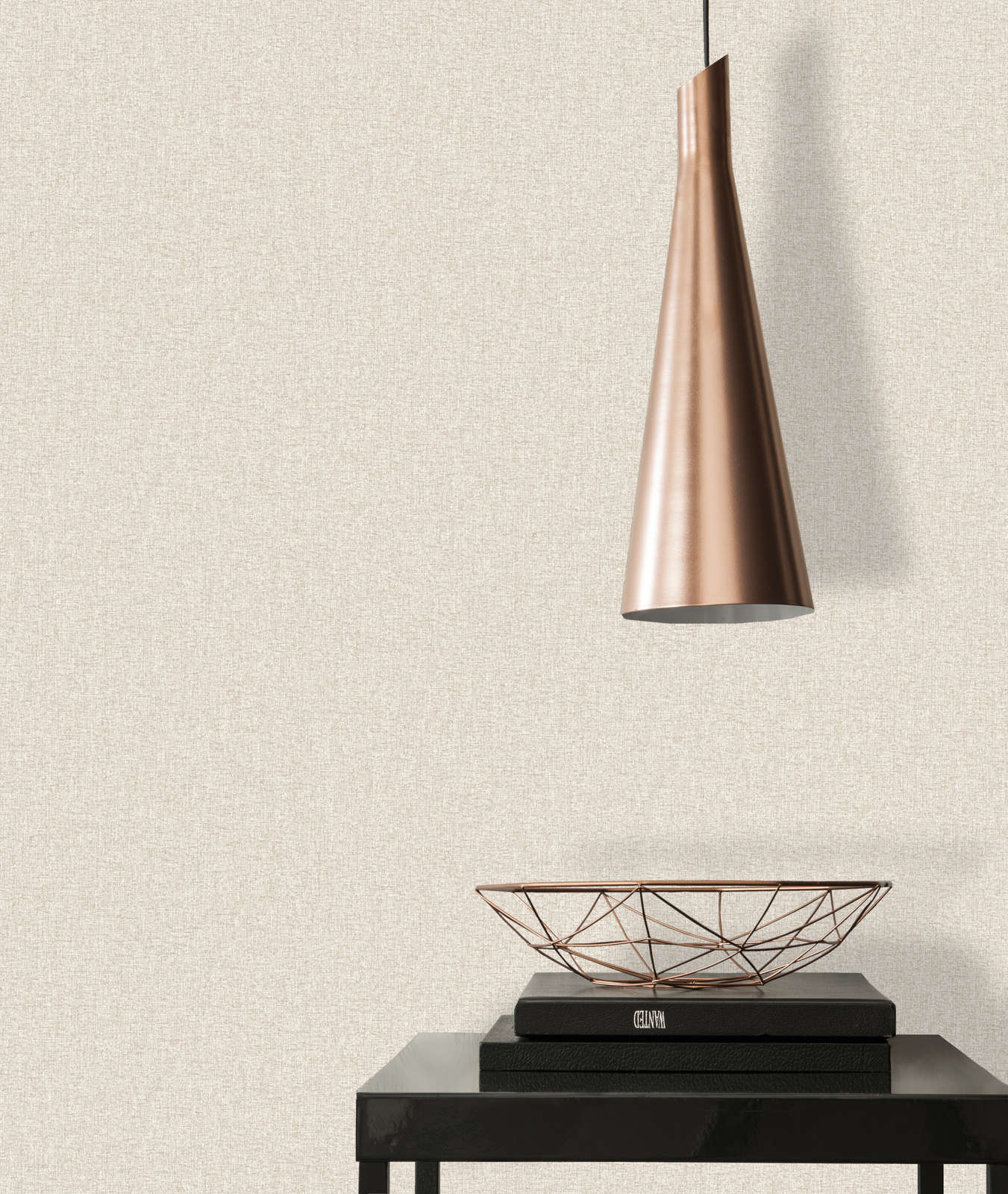 Wandlampe, Pendelleuchte, Roségold, Kupfer, Minimal