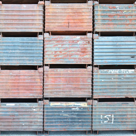 Lagerpalette, Paletten, Holzpaletten, verwittert, Stapelware