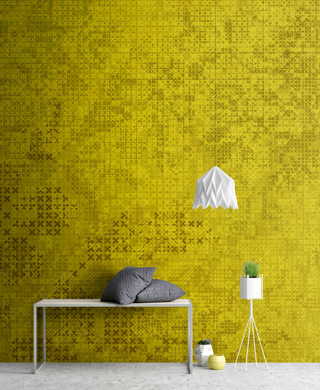             Pixel Fototapete Kreuzstich Muster – Walls by Patel
        