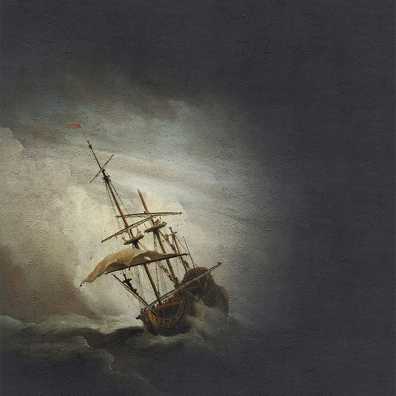 Kunst, Malerei, Kreuzer, Boot, Segelboot