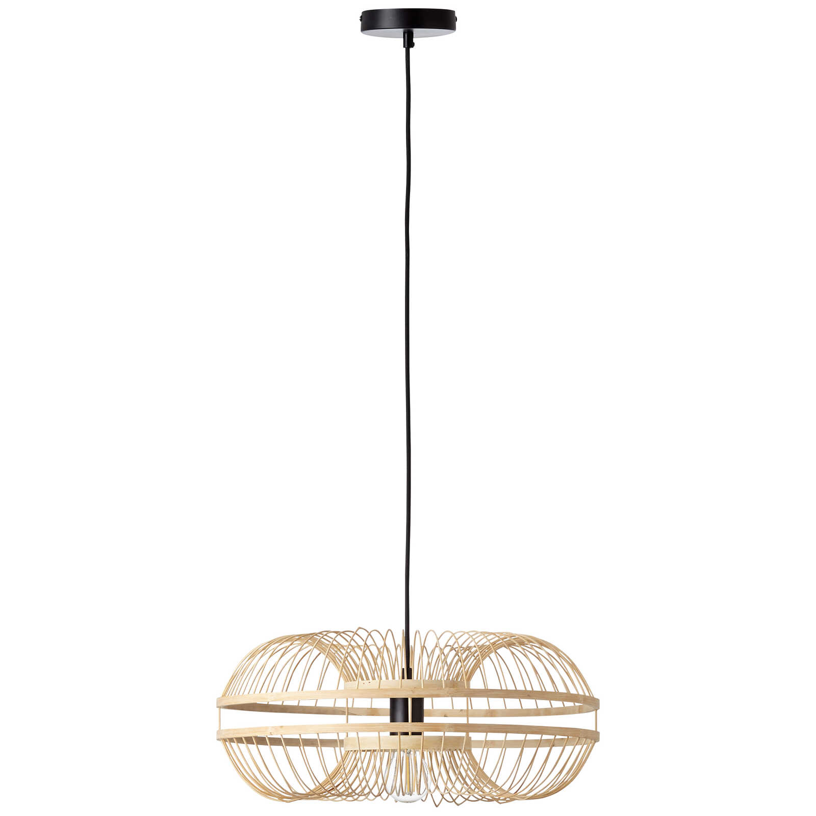             Bamboo pendant light - Dana - Brown
        