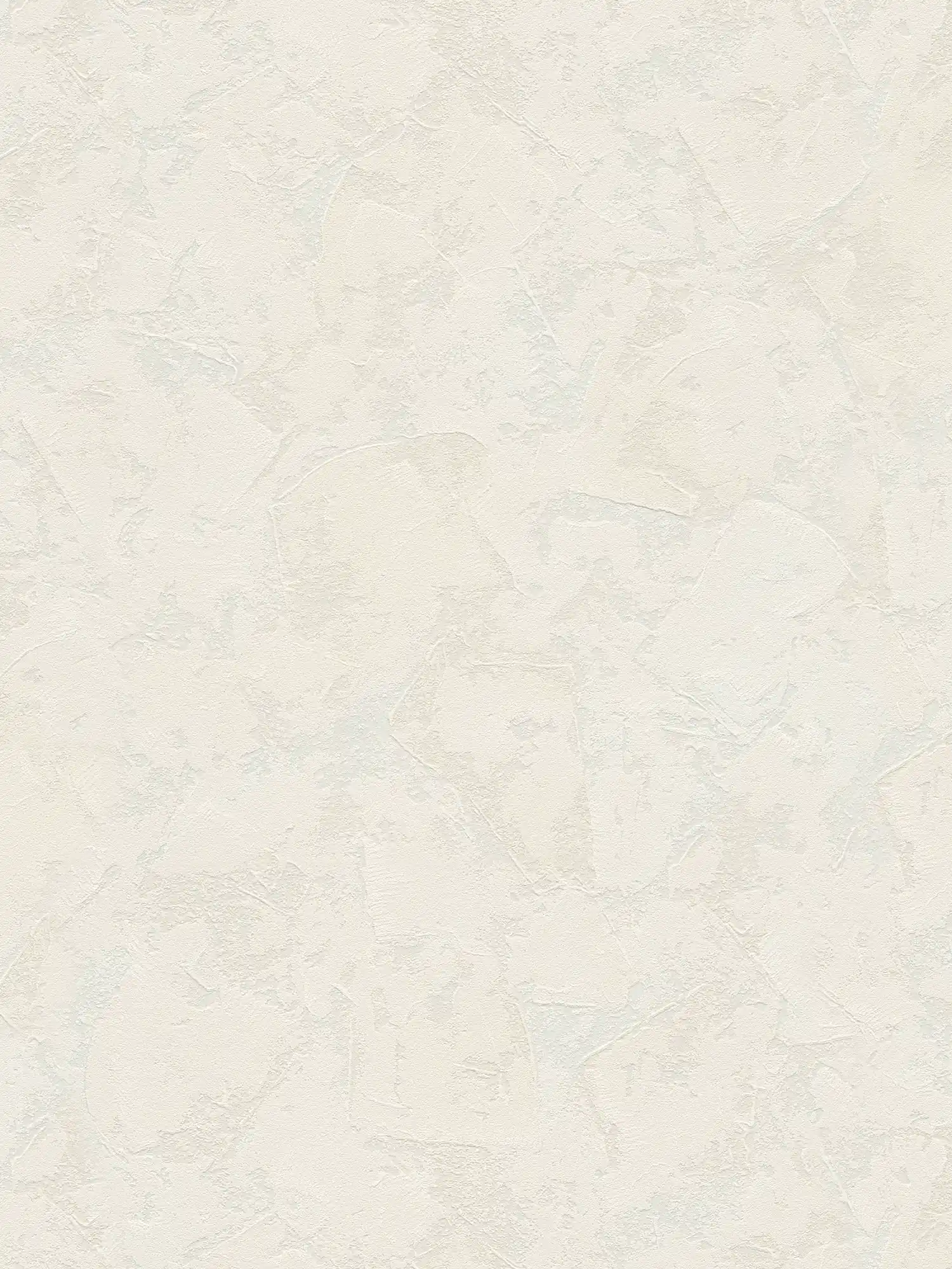        Plaster look wallpaper with trowel plaster structure - cream
    